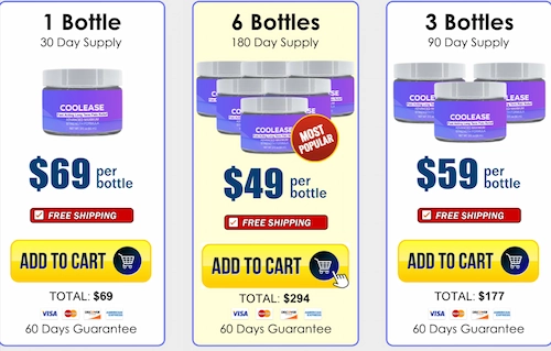 CoolEase Pricing Details